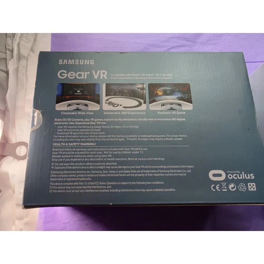 Samsung Gear VR Oculus SM-R322NZWAXAR